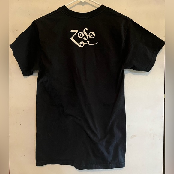 Vintage Band Tee Led Zeppelin Jimmy Page Zosa Symbol - Picture 3 of 8